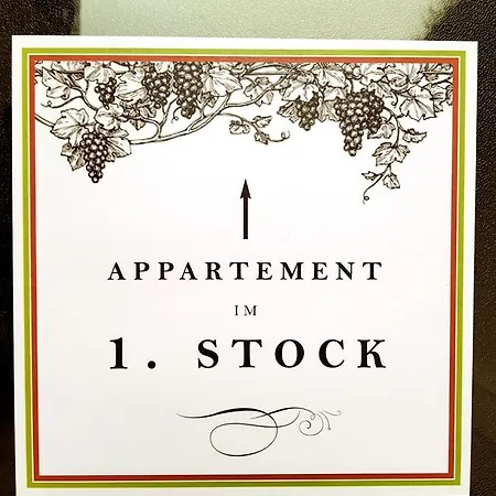 Appartement Eckberger Weinstrasse 139 *